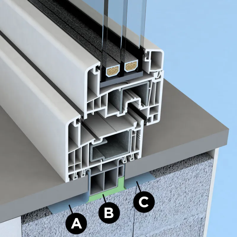 RAL montaža prozora
