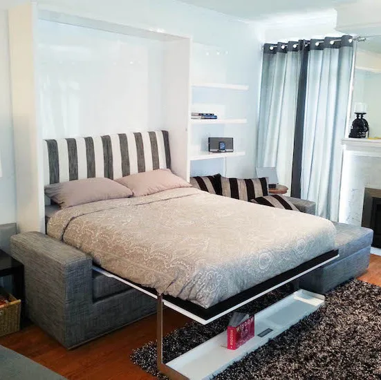 Umjesto sobe za goste - kauč koji se razvlači u krevet