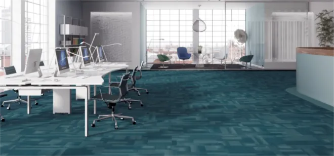 Tekstilna podna obloga.